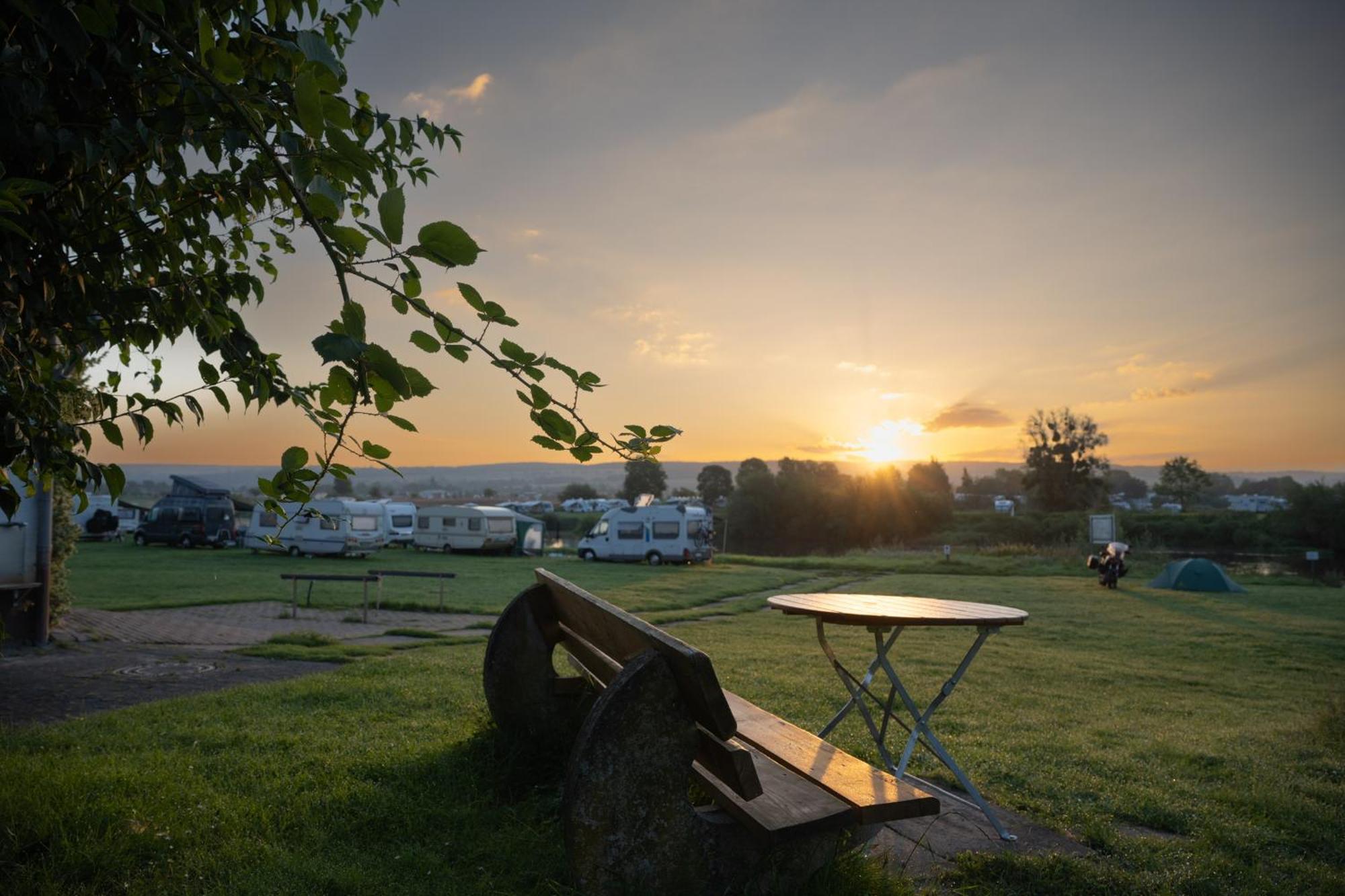 Camping Am Bootshaus 베베르겐 외부 사진